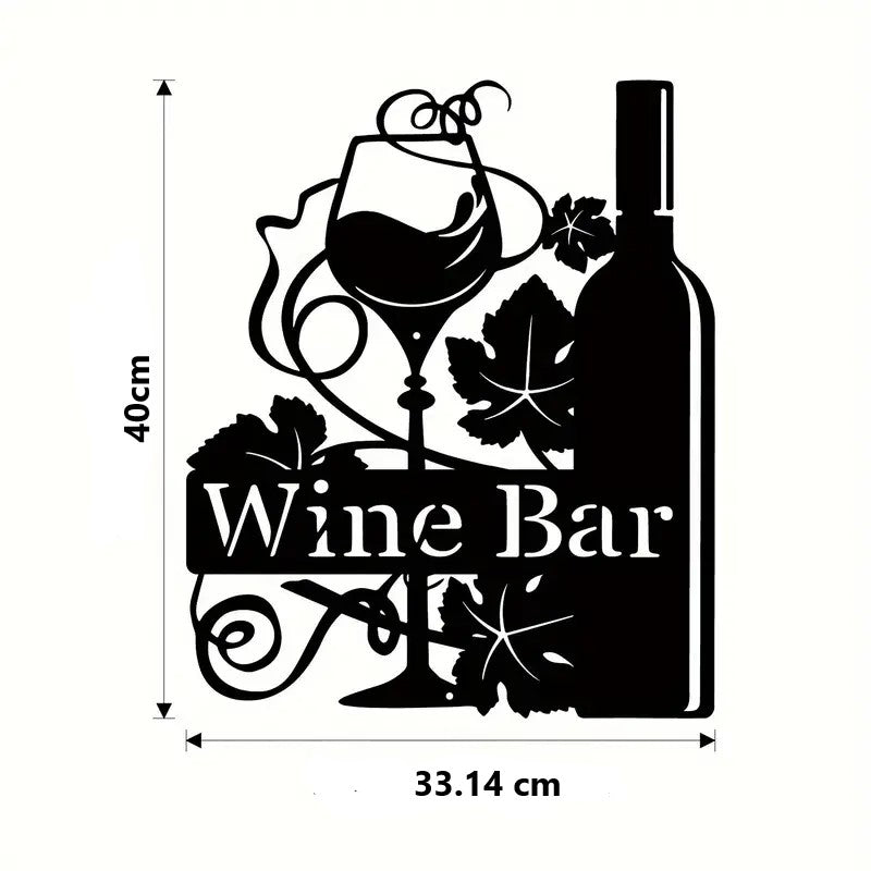 Wine Bar Acrylic Wall Decoration