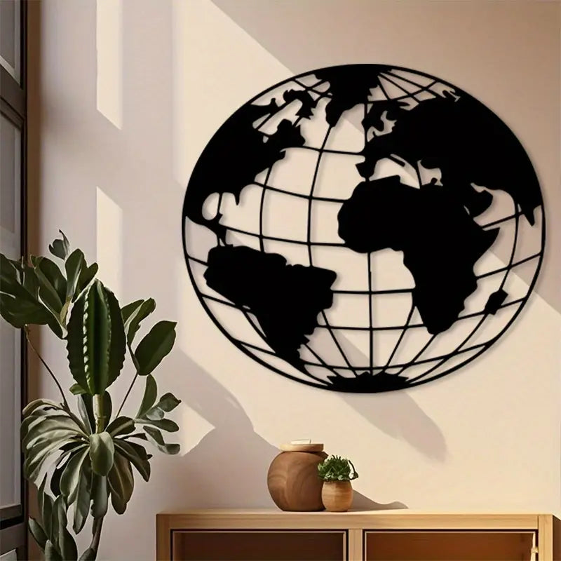 Atlas Acrylic Wall Decoration