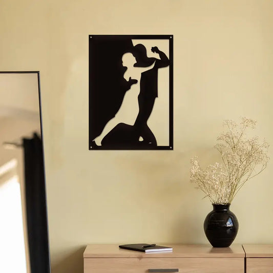 Dancing Couple Acrylic Wall Decoration