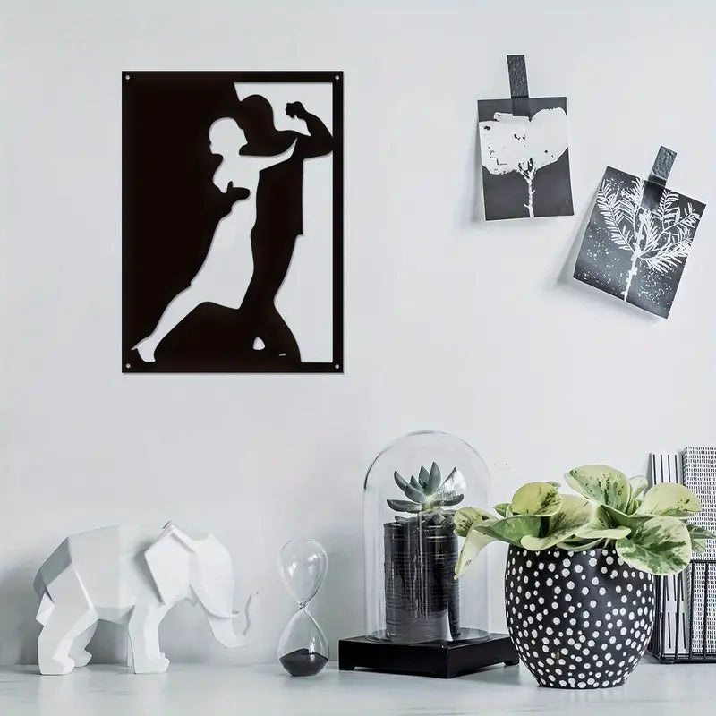 Dancing Couple Acrylic Wall Decoration