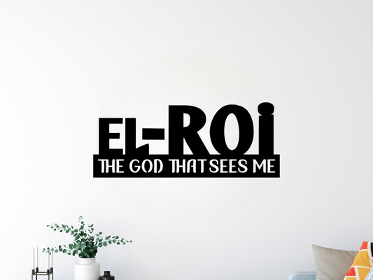 El-Roi  Acrylic Wall Decoration