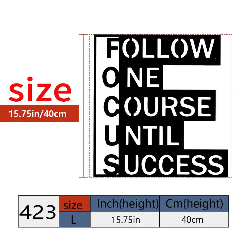 Focus Acrylic Wall Decoration