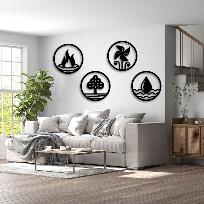 Avatar Elements Acrylic Wall Decoration