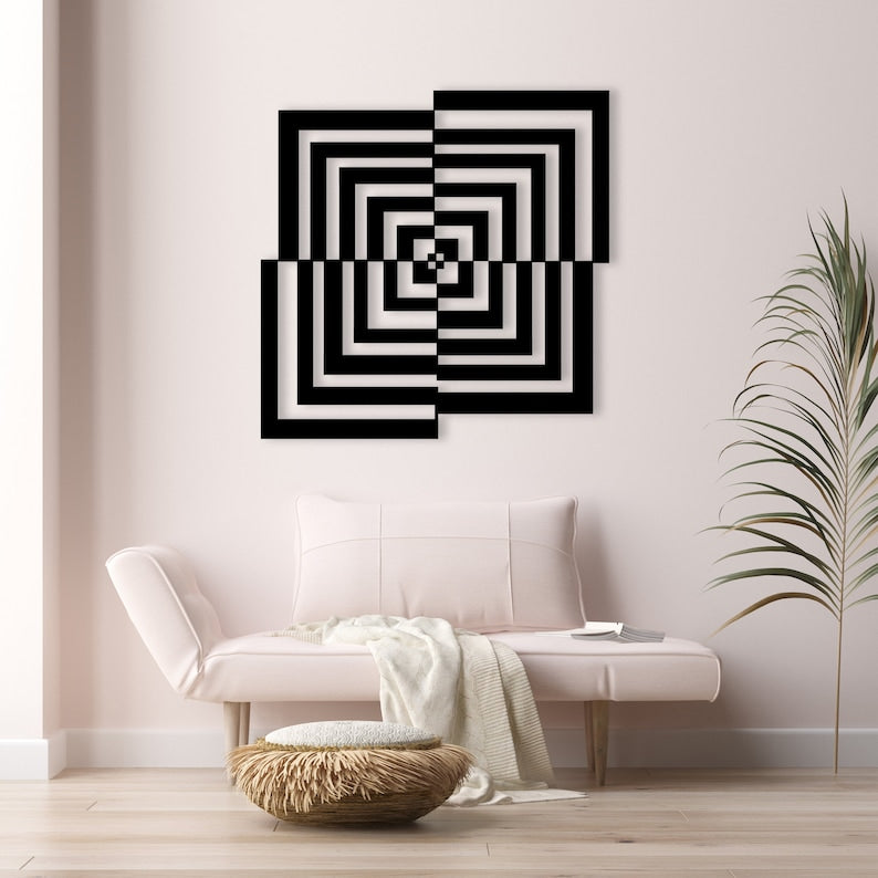 Abstract Phantom Acrylic Wall Decoration