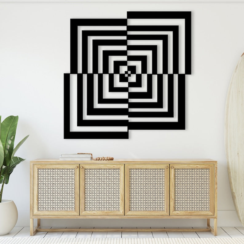 Abstract Phantom Acrylic Wall Decoration
