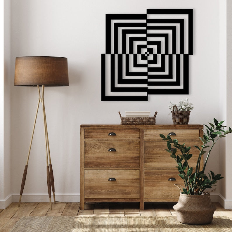 Abstract Phantom Acrylic Wall Decoration