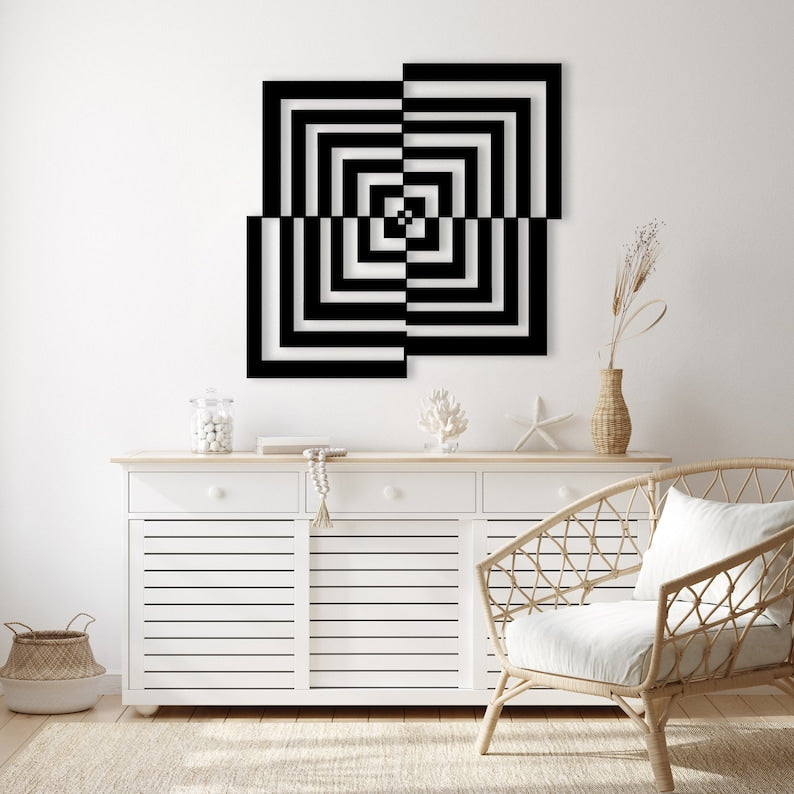 Abstract Phantom Acrylic Wall Decoration
