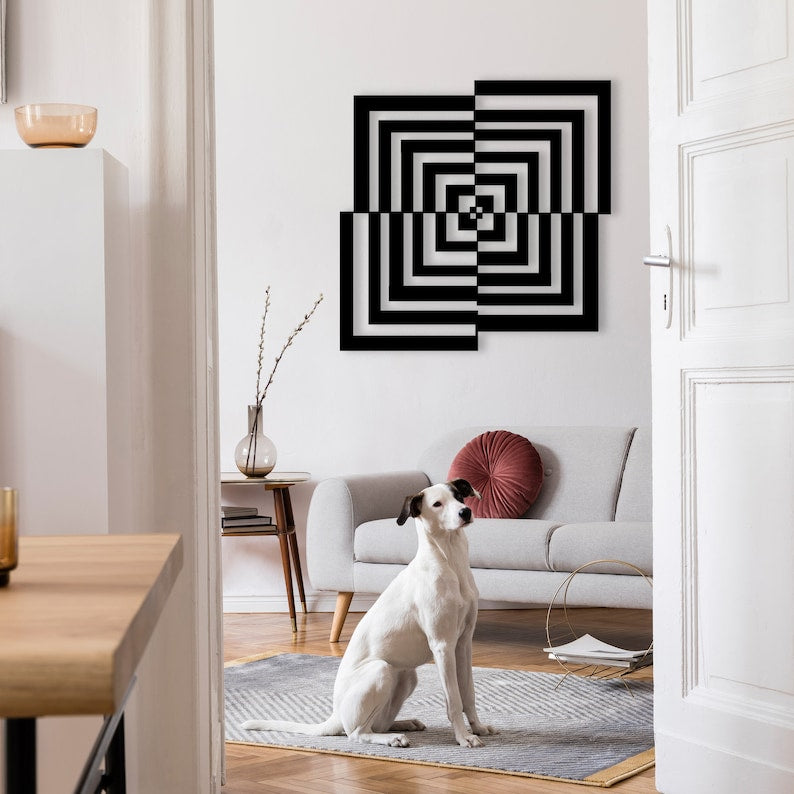 Abstract Phantom Acrylic Wall Decoration