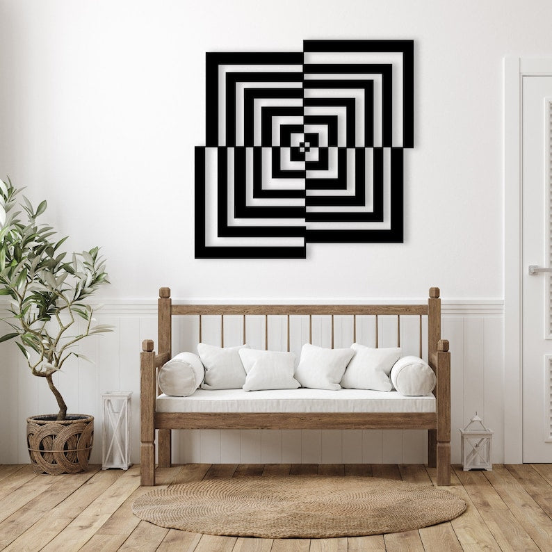 Abstract Phantom Acrylic Wall Decoration