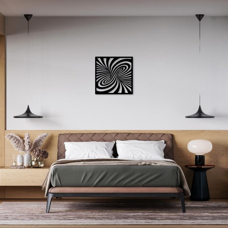 Vortex Acrylic Wall Decoration