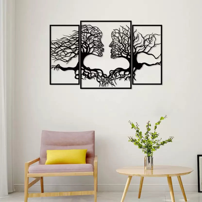 3 Piece Kissing Tree Acrylic Wall Decoration