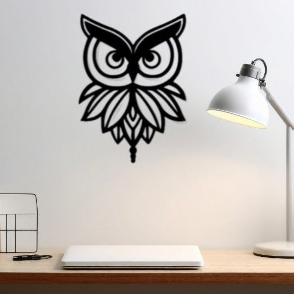 Owl Acrylic Wall Decoration