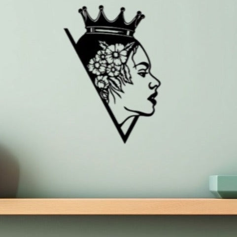 Queen Acrylic Wall Decoration