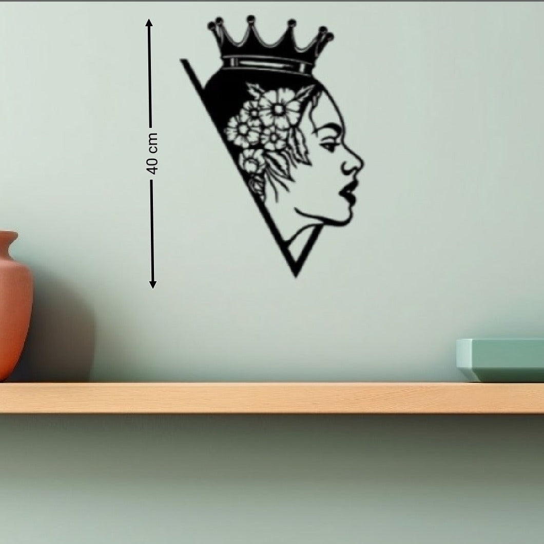 Queen Acrylic Wall Decoration