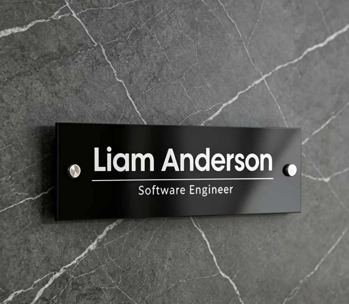 Double-Layered Office Name Signage Custom3D Factory