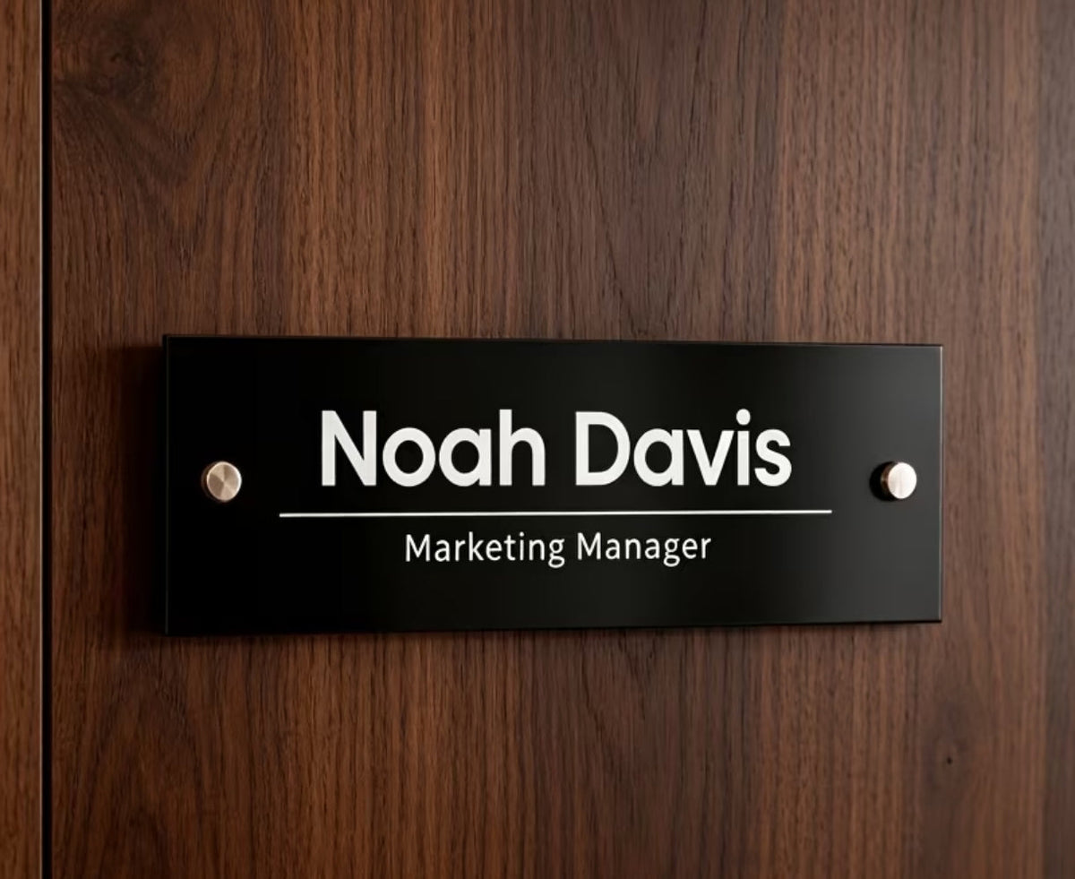 Double-Layered Office Name Signage Custom3D Factory